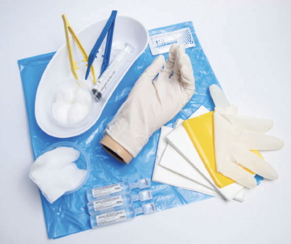 Catheterisation set