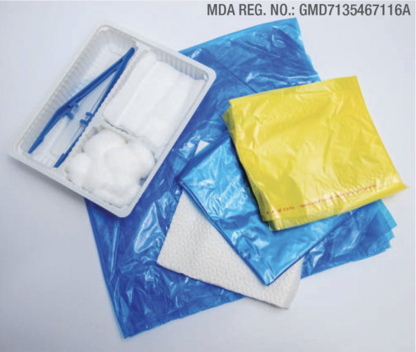 Renal dressing set